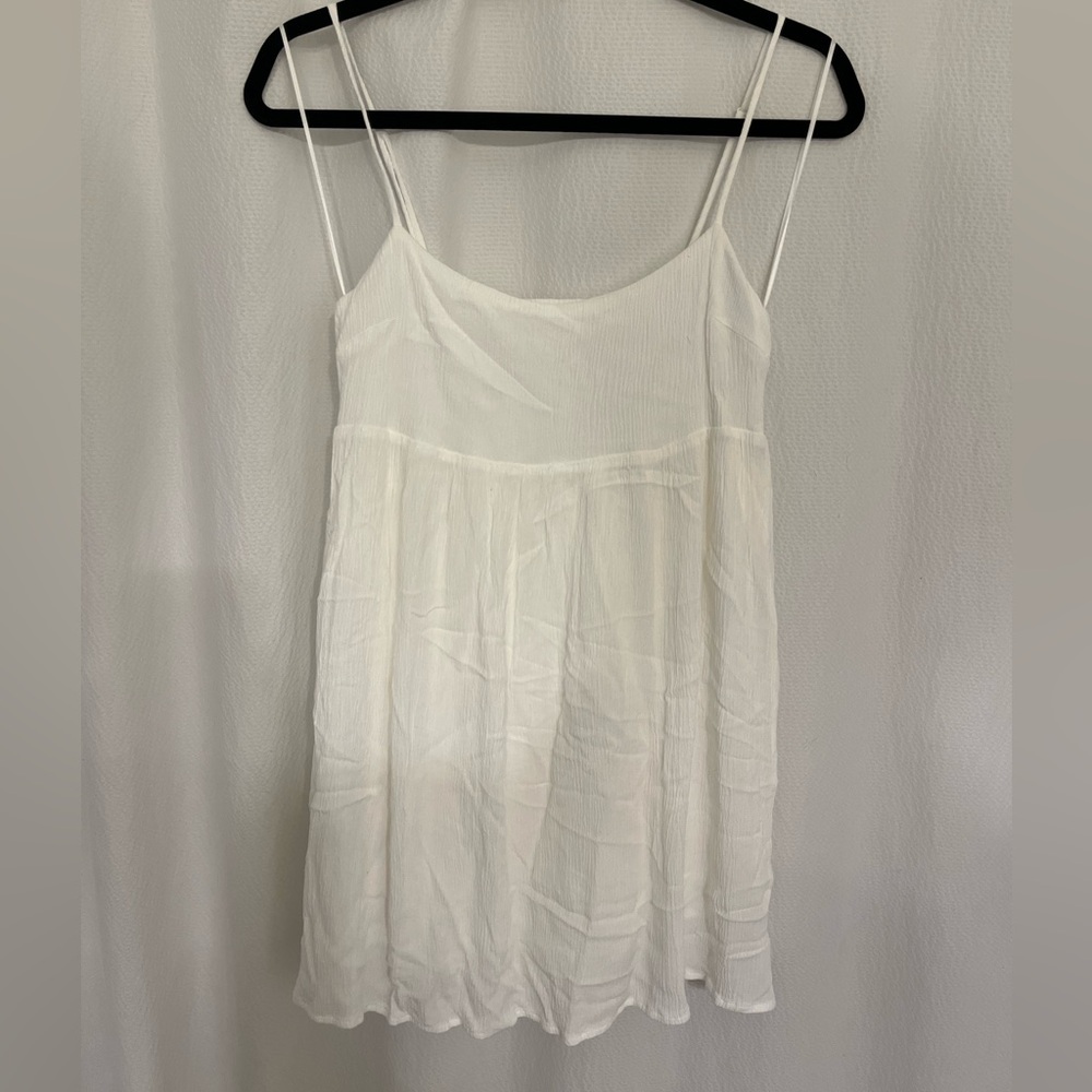 garage white dress